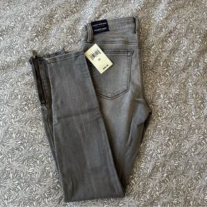 Lucky Brand Gray Jeans, Ava super skinny mid rise, women’s size 00/24, Brand new